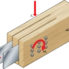Steel to timber dowel connections under combined moment, shear and axial loading