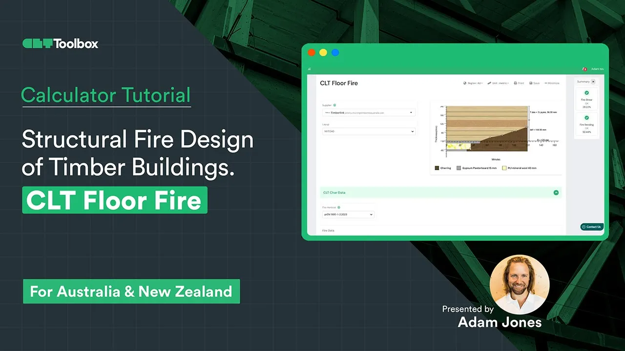 CLT Floor Fire Design