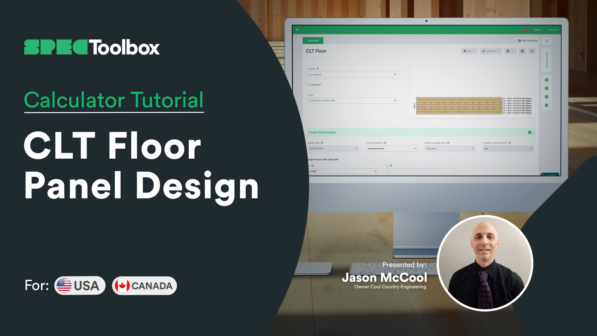 CLT Floor Panel Design