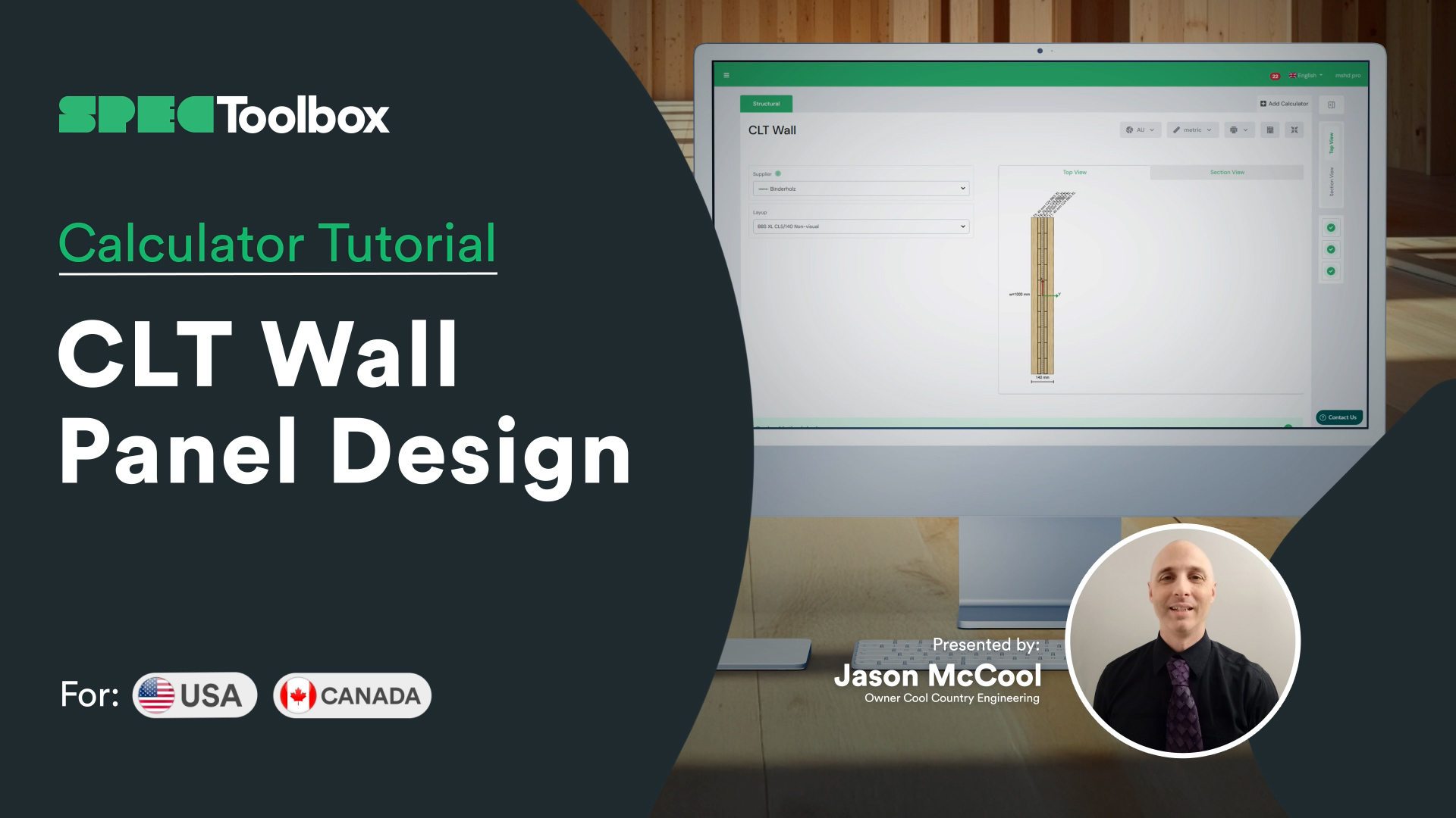 CLT Wall Panel Design