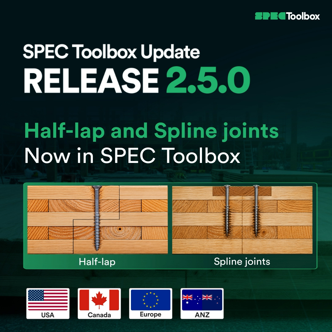 Release 2.5.0 – Half-lap and Spline joints