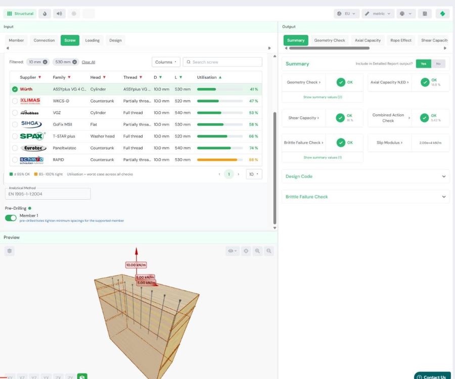 SPEC Toolbox 3.0 – every certified option ranked against your design, live